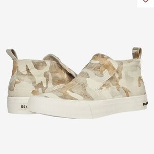 SeaVees 🌊 Huntington MIDI — women’s 7 — cream camo